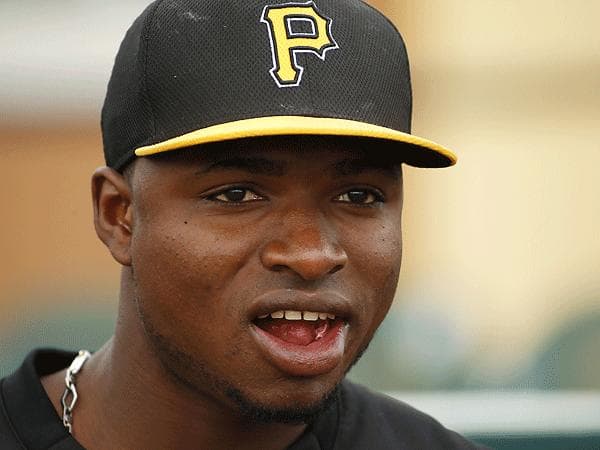 Smile, Gregory! You're headed to the Big Leagues! (Gene J. Puskar/AP)